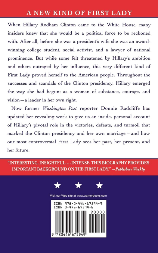 Бумажная книга «Hillary Rodham Clinton. The Evolution of a First Lady», автор Донни Рэдклифф - фото №1
