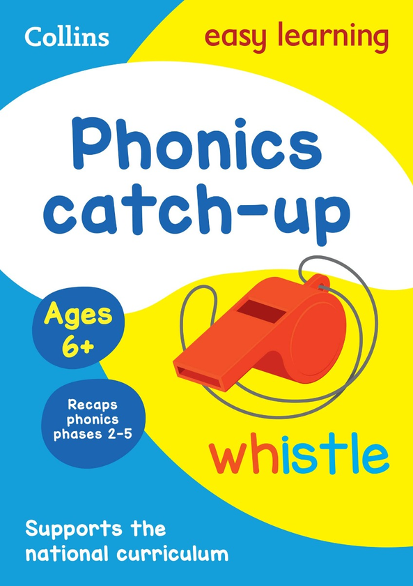 Паперова книга «Phonics Catch-up Activity Book Ages 6+ Ideal for Home Learning» - фото №1