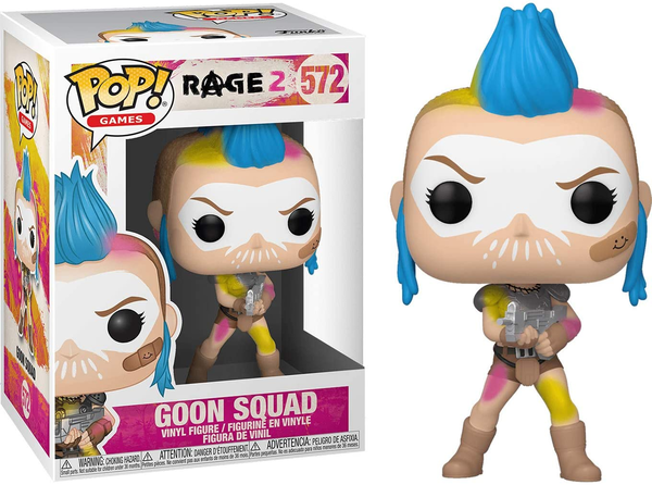  «Коллекционная фигурка Funko Pop! Rage 2 Mohawk Girl (45113)», бренда Funko Pop - фото №1