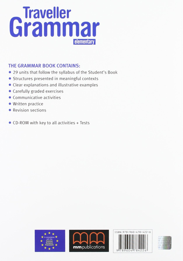 Бумажная книга «Traveller Elementary Grammar Book» - фото №1