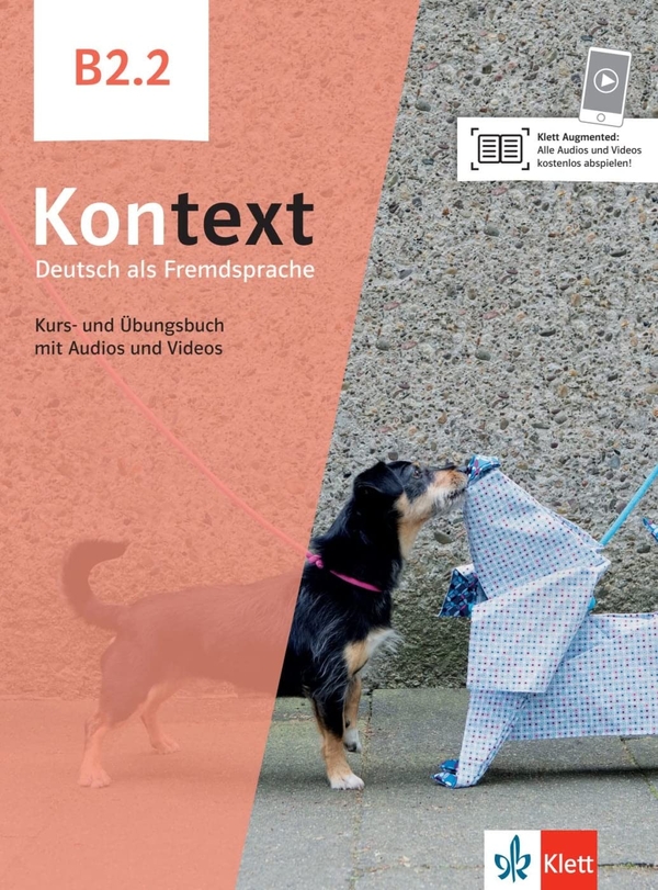 [object Object] «Kontext B2.2 Deutsch als Fremdsprache Kurs- und Übungsbuch mit Audios und Videos», авторів Стефані Денглер, Уте Койтан, Гелен Шмітц, Таня Зібер - фото №1
