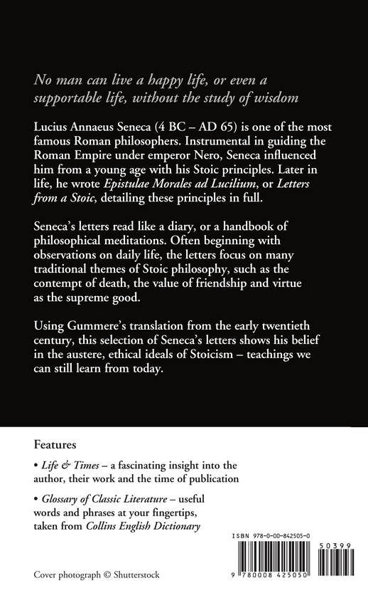 Паперова книга «Letters from a Stoic», автор Луцій Анней Сенека - фото №1
