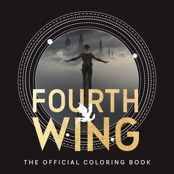 Книга Fourth Wing Set (Комплект книга + розмальовка)» – Ребекка