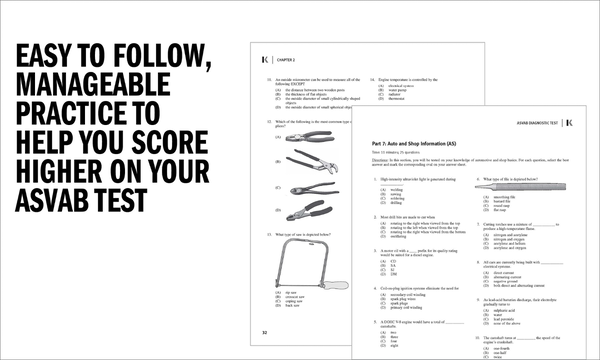 [object Object] «ASVAB Prep Plus 2022-2023. 6 Practice Tests + Proven Strategies + Online + Video» - фото №3 - миниатюра