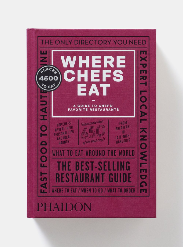 Паперова книга «Where Chefs Eat. A Guide to Chefs' Favorite Restaurants », автор Джо Уорік - фото №1