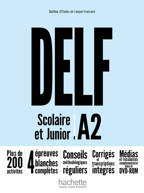 Бумажная книга «Delf Scolaire et Junior: Livre A2 (+ DVD-ROM audio + vidéo) », авторов Nelly Mous, Pascal Biras - фото №1