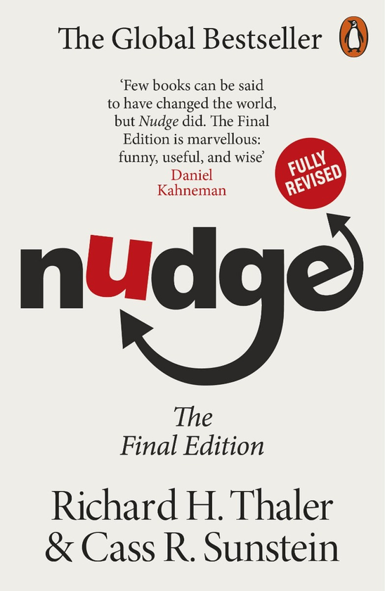Бумажная книга «Nudge. Improving Decisions About Health, Wealth and Happiness», авторов Ричард Талер, Касс Санстейн - фото №1
