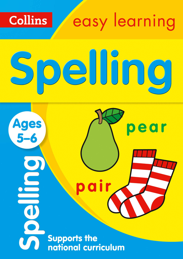 Паперова книга «Spelling Ages 5-6: Ideal for Home Learning» - фото №1