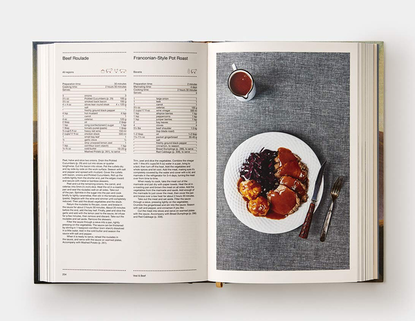 Бумажная книга «The German Cookbook», автор Альфонс Шухбек - фото №1