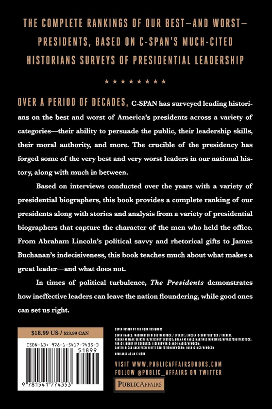 Бумажная книга «The Presidents», авторов Брайан Лэмб, Сьюзан Суэйн - фото №1