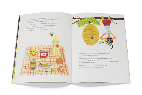 Паперова книга «The Bee Who Spoke», авторів Аль Макквіш, Ребекка Гіббон - фото №1