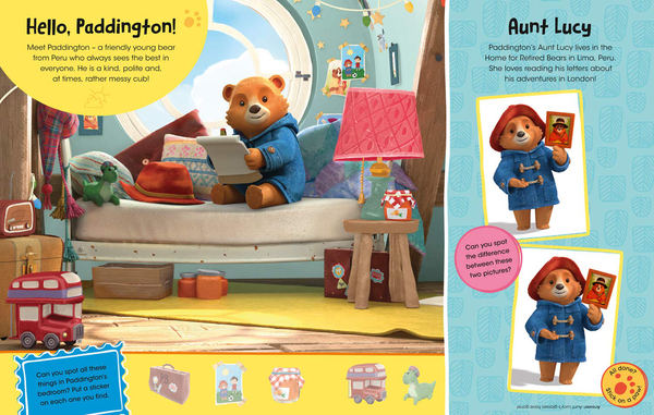 Бумажная книга «The Adventures of Paddington: My First Sticker Book» - фото №1