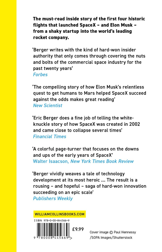 Бумажная книга « Liftoff. Elon Musk and the Desperate Early Days That Launched Spacex», автор Эрик Бергер - фото №1