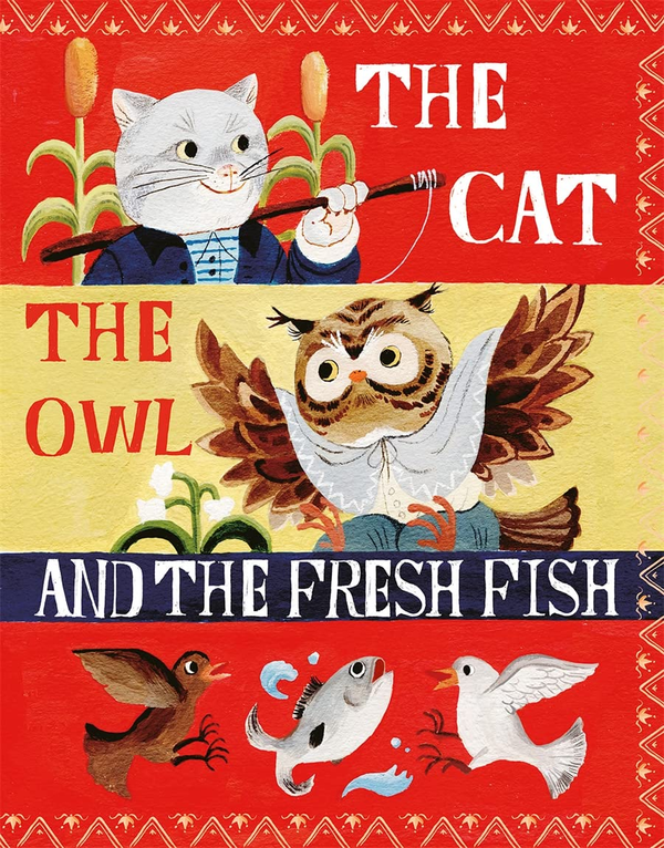 Паперова книга «The Cat, the Owl and the Fresh Fish», автор Надін Роберт - фото №1