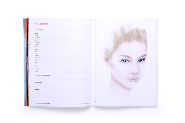 Бумажная книга «ProMakeup Design Book. Includes 50 Face Charts» - фото №1