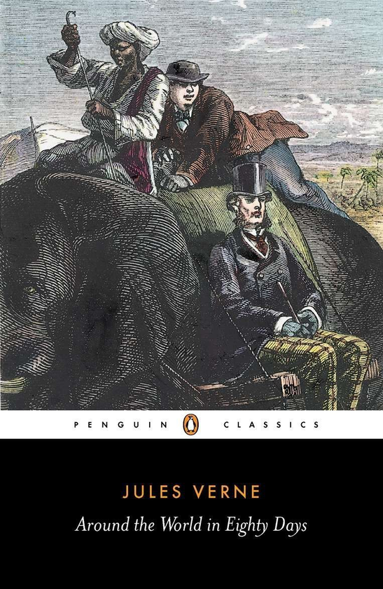 Бумажная книга «Around the World in Eighty Days», автор Jules Verne - фото №1