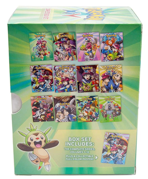 Бумажная книга «Pokemon X•Y Complete Box Set (Volumes 1-12)», автор Хидэнори Кусака - фото №1