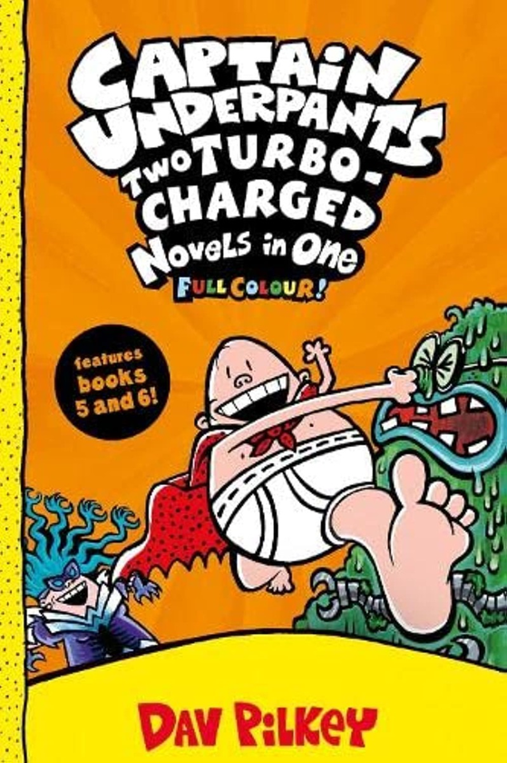 Бумажная книга «Captain Underpants: Two Turbo-Charged Novels in One», автор Дэв Пилки - фото №1