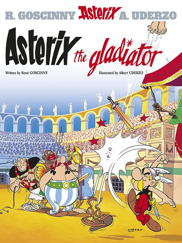 Бумажная книга «Asterix The Gladiator. Book 4», авторов Рене Госинни, Альберт Удерзо - фото №1