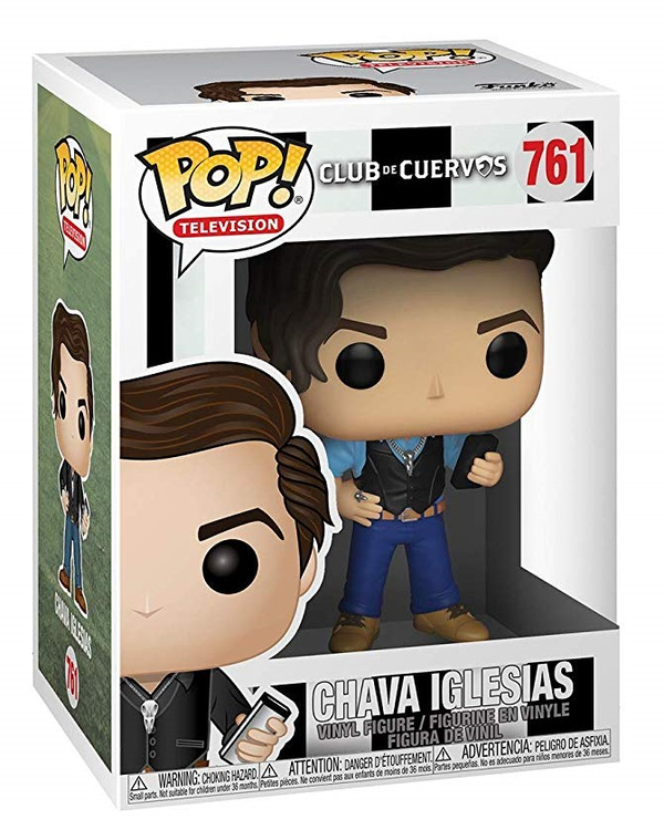 «Колекційна фігурка Funko Pop! Pop TV Club de Cuervos Chava Iglesias Jr. (FK37457)», бренду Funko Pop - фото №1