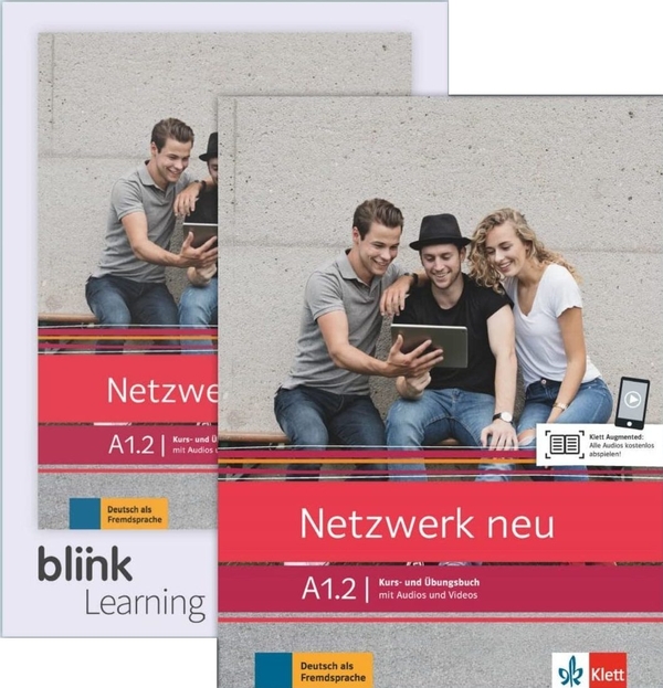 [object Object] «Netzwerk neu A1.2. Media Bundle BlinkLearning. Kurs- und Übungsbuch mit Audios und Videos», авторів Стефані Денглер, Таня Майр-Зібер, Пол Руш, Гелен Шмітц - фото №1