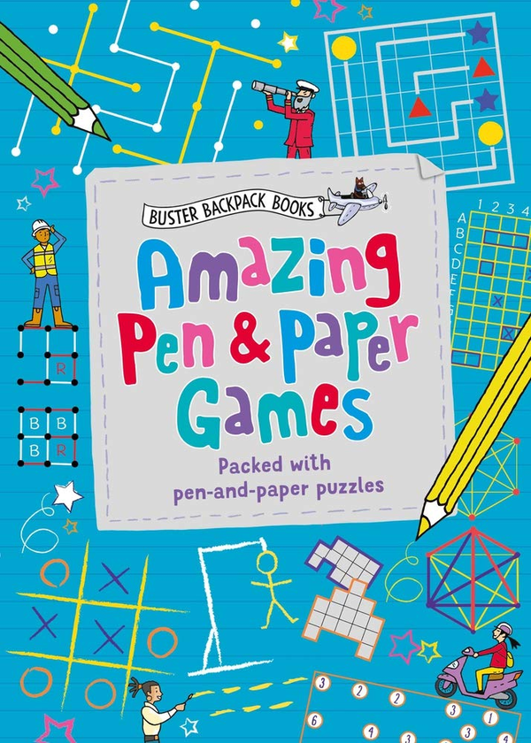 Бумажная книга «Amazing Pen and Paper Games. Packed with pen-and-paper puzzles», автор Гарет Мур - фото №1