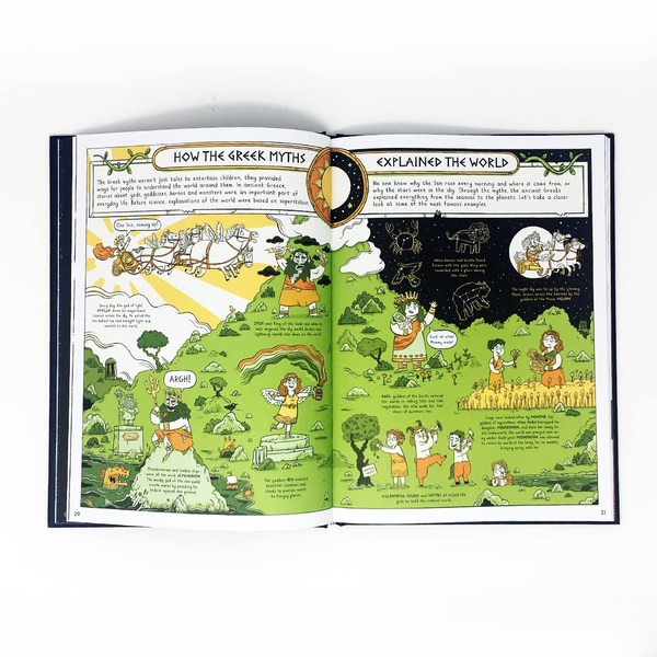 Паперова книга «Myths, Monsters and Mayhem in Ancient Greece», автор Джеймс Девіс - фото №1