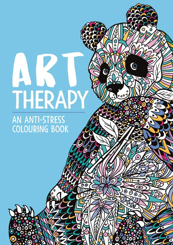 Бумажная книга «Art Therapy. An Anti-Stress Colouring Book for Adults», авторов Ричард Меррит, Синди Уайлд, Ханна Дэвис - фото №1