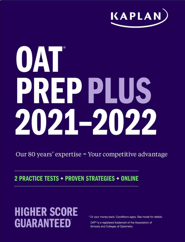 [object Object] «OAT Prep Plus 2021-2022. 2 Practice Tests Online + Proven Strategies» - фото №1