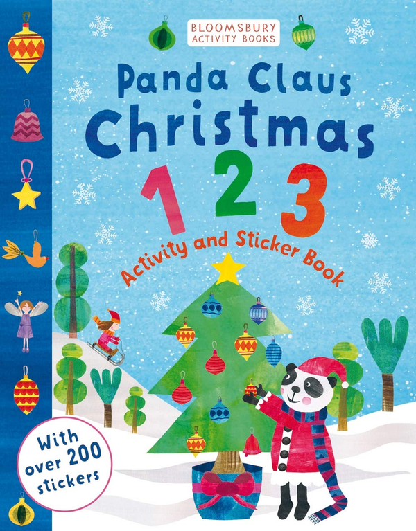 [object Object] «Panda Claus Christmas 123. Activity and Sticker Book» - фото №1