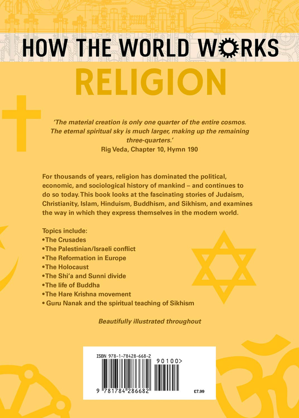 Бумажная книга «How the World Works: Religion : The rich history of the world's major faiths», автор Джон Хокинс - фото №1