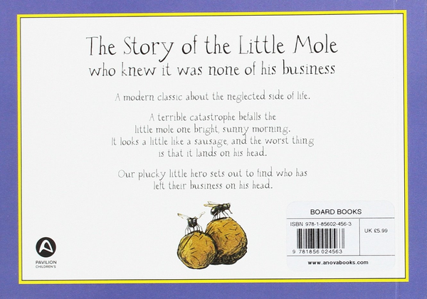 Паперова книга «The Story of the Little Mole Who Knew it Was None of His Business », автор Ханс Вернер Хольцварт - фото №1