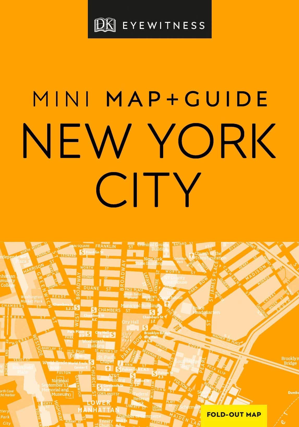 Бумажная книга «New York City Mini Map and Guide» - фото №1