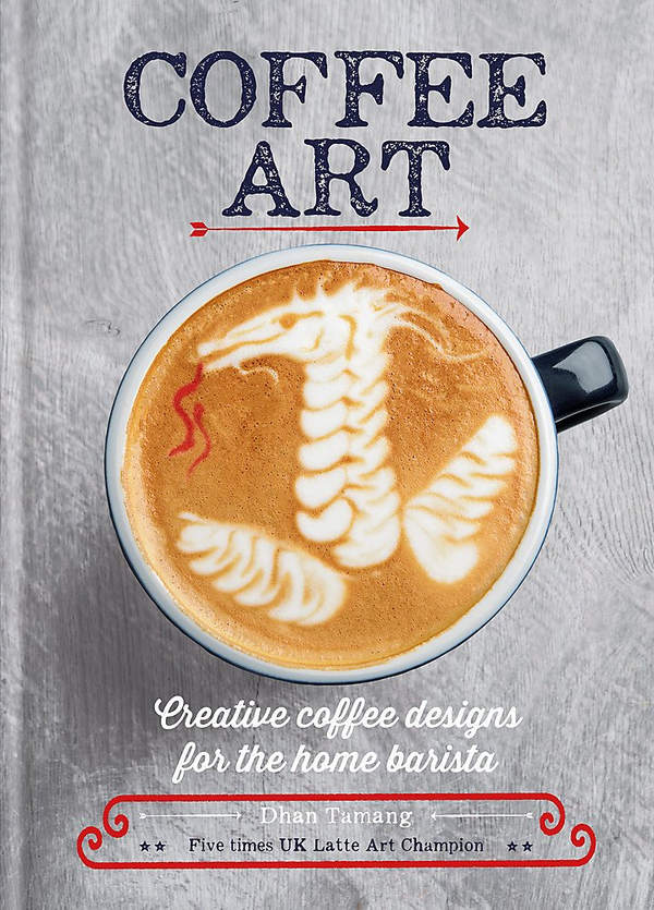 Паперова книга «Coffee Art », автор Дхен Таманг - фото №1