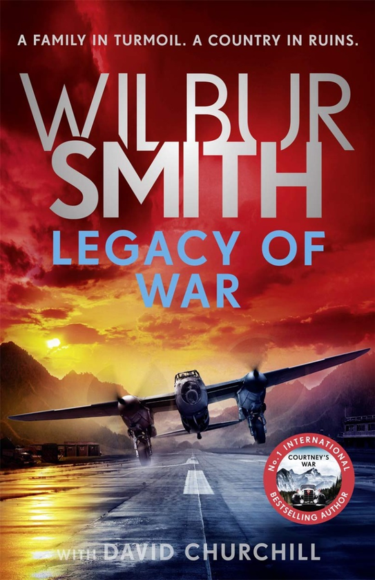 Бумажная книга «Legacy of War», авторов Уилбур Смит, Дэвид Черчилль - фото №1