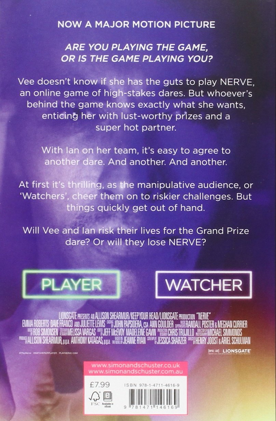 Бумажная книга «Nerve», автор Жанна Райан - фото №1
