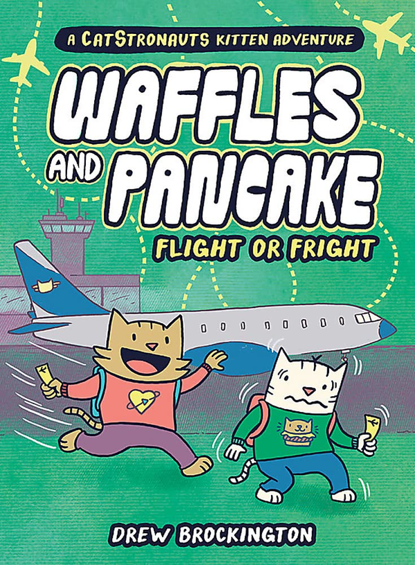 Бумажная книга «Waffles and Pancake. Flight or Fright», автор Дрю Брокингтон - фото №1