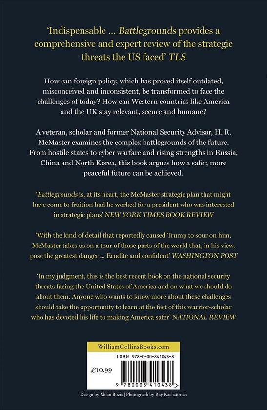 Паперова книга «Battlegrounds. The Fight to Defend the Free World», автор Герберт Мак-Мастер - фото №1