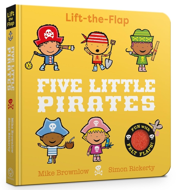 Бумажная книга «Five Little Pirates: Lift-the-Flap», автор Майк Браунлоу - фото №1