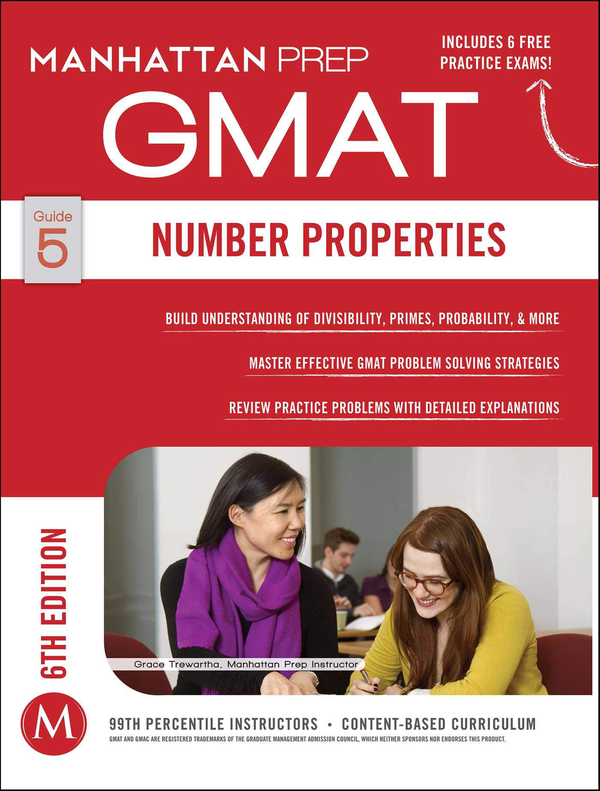 Бумажная книга «GMAT Number Properties» - фото №1