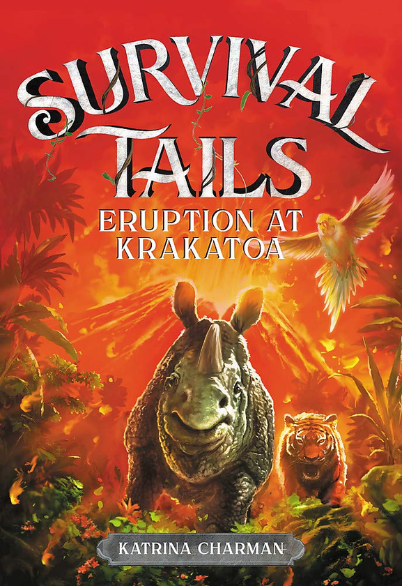 Паперова книга «Survival Tails. Eruption at Krakatoa», автор Катріна Чарман - фото №1