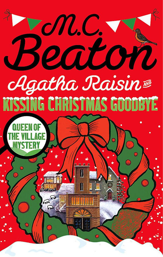 Паперова книга «Agatha Raisin and Kissing Christmas Goodbye», автор М.К. Бітон - фото №1