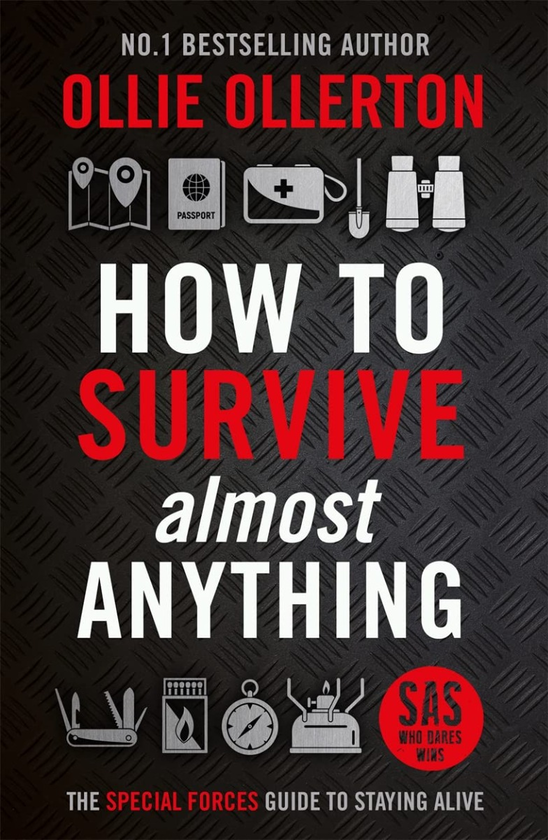 Паперова книга «How To Survive (Almost) Anything», автор Олі Оллертон - фото №1