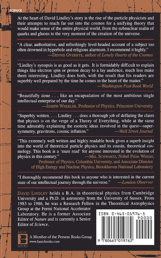 Бумажная книга «The End Of Physics: The Myth Of A Unified Theory», автор Дэвид Линдли - фото №1