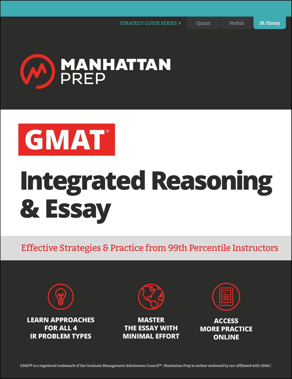 Бумажная книга «GMAT Integrated Reasoning & Essay : Strategy Guide + Online Resources» - фото №1