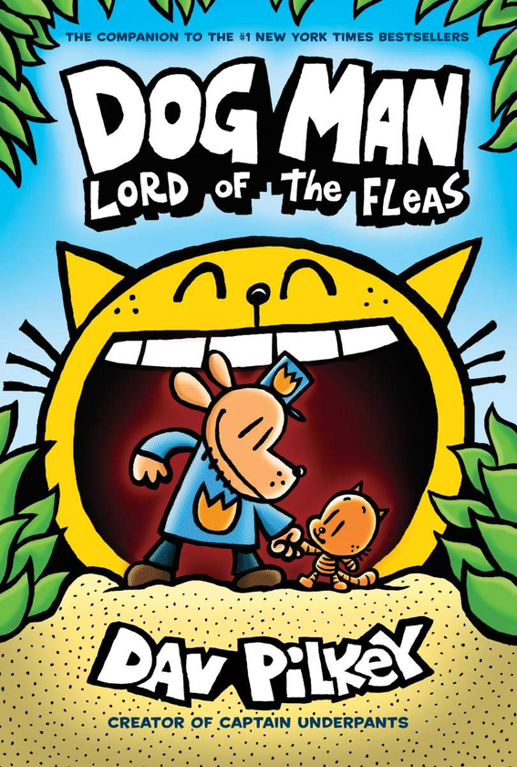 Бумажная книга «Dog Man 5. Lord of the Fleas», автор Дэв Пилки - фото №1