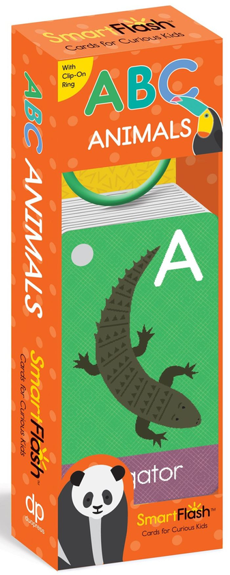 Бумажная книга «ABC Animals» - фото №1