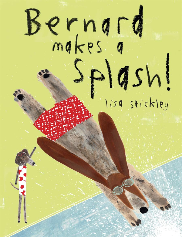 Паперова книга «Bernard Makes A Splash!», автор Ліза Стіклі - фото №1