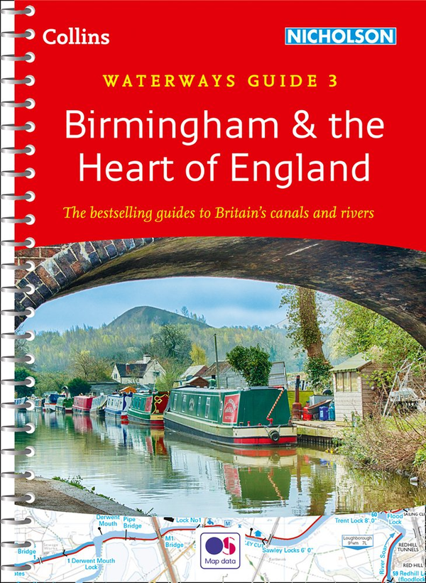 Бумажная книга «Birmingham & the Heart of England : Waterways Guide 3» - фото №1