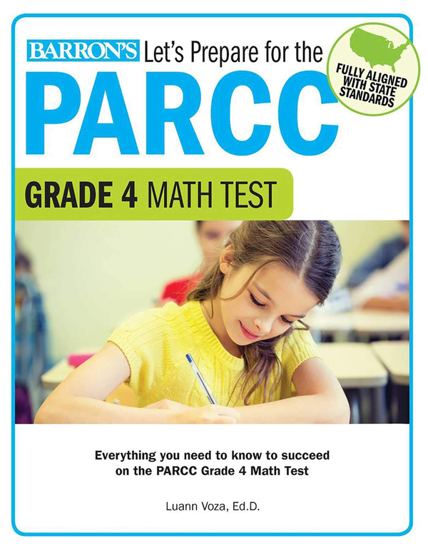 Бумажная книга «Let's Prepare for the PARCC Grade 4 Math Test», автор Луанн Воза - фото №1